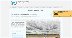 Desktop Screenshot of airport-bogota.com