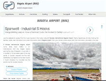 Tablet Screenshot of airport-bogota.com